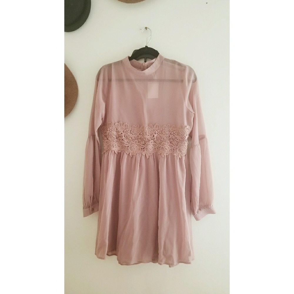 Lacy vintage-style dress